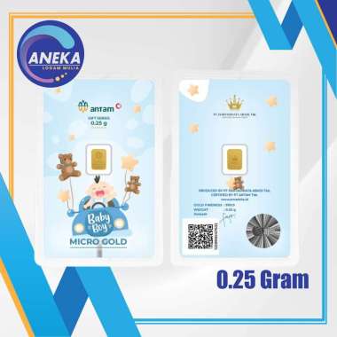 LOGAM MULIA MICRO GOLD ANTAM HARTADINATA 0.25 GRAM BABY GIRL 3