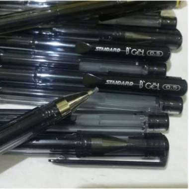 Pulpen Standard B'Gel Hitam ( 0.5 )