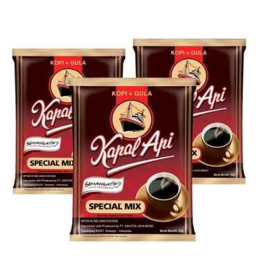 kopi kapal api spesial mix 1 renceng - kopi kapal api 10 sachet - kopi kapal api murah - kopi terlar