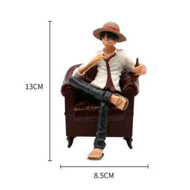 Action figure one piece Luffy & sofa