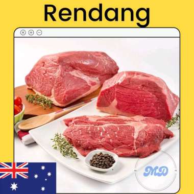 Daging Rendang Sapi 500GR Australia / Semur Sapi / Rump Beef / Rump Sapi / Rump / Rendang Sapi