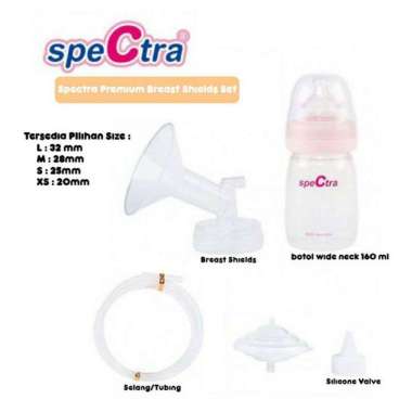 Corongset Spectra Sparepart Spectra Breast Shield Set Spectra size M