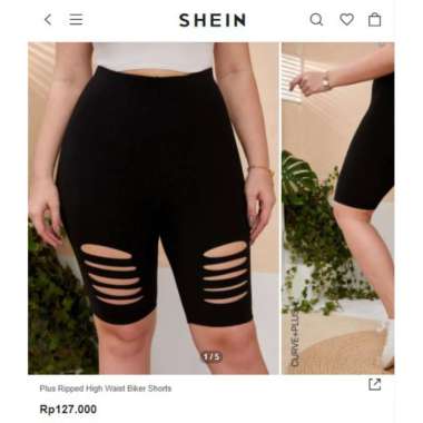 Harga Biker Shorts High Waist Terbaru 