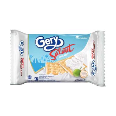 Promo Harga Gery Malkist Saluut Coconut 110 gr - Blibli