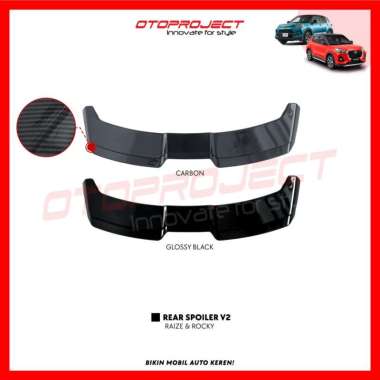 REAR SPOILER TOYOTA RAIZE / DAIHATSU ROCKY V2 Carbon