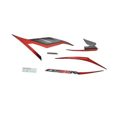 AHM Stripe Set R Sticker Body Kanan for Honda CB150 StreetFire K15M Red