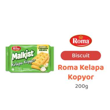 ROMA Malkist Kelapa Kopyor Biskuit [200 g]