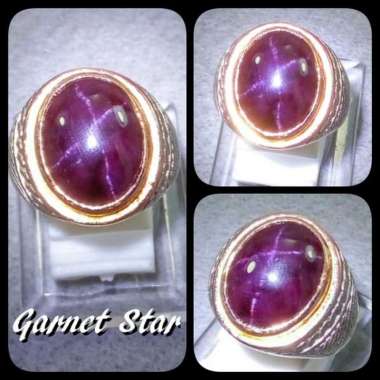 CINCIN NATURAL STAR GARNET HQ RING 8