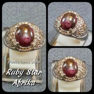 CINCIN RUBY STAR AFRIKA BATU BERKELAS DENGAN HARGA KAKI LIMA JAMINAN KWALITAS WAHID SIZE KANTORAN RI