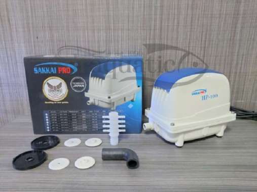 SAKKAI PRO HP-100 AIR PUMP HIBLOW AERATOR POMPA UDARA KOLAM AQUARIUM