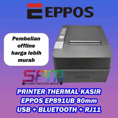Printer Thermal EPPOS EP891UB 80mm - USB BLUETOOTH RJ11 TERLARIS