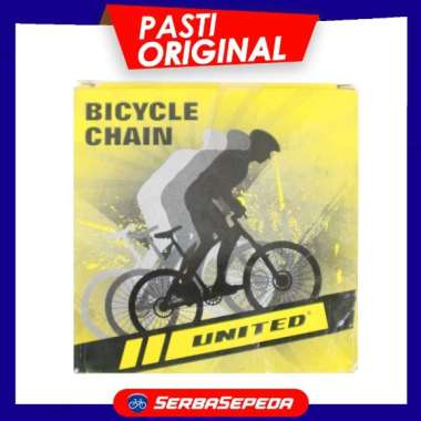 Rantai Sepeda - United Rantai 6/7 Speed RT-181 Hitam