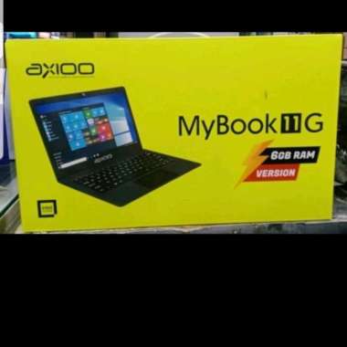 laptop axioo mybook 11G N4020 ram 6gb ssd 256gb 11.6 inch FHD non bundling