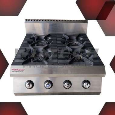 Wintech WTH-GOB-60 Gas 4 Open Burner - Kompor Gas Empat Tungku