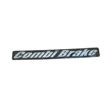 AHM Sticker Mark Combi Brake Type 4 for Honda New Vario 150 Esp K59J [86611K59A70ZF] BLACK