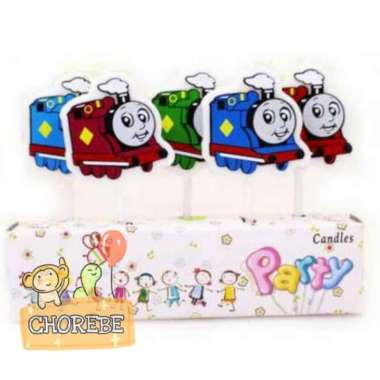 Lilin Ulang Tahun / Ultah / Lilin Happy Birthday Ultah Kereta Thomas Thomas