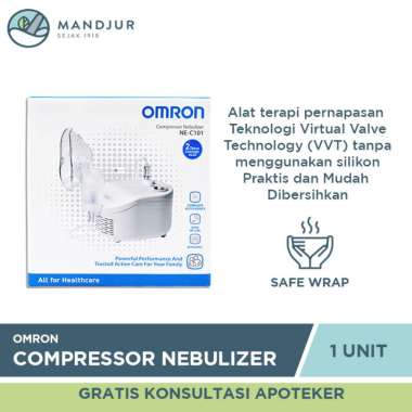 Omron Nebulizer NE C101 - Alat Bantu Pernapasan Portable