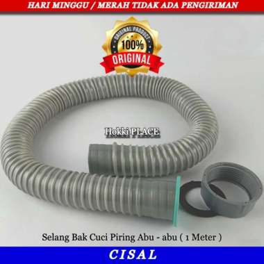 SELANG AFUR ABU TEBAL SELANG AFUR WASTAFEL SELANG AFUR BAK CUCI PIRING