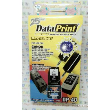 tinta suntik data print Dp 40 hitam utk semua printer canon