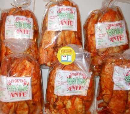 Keripik Minang ANTE Singkong Balado Besar Kemasan 430g