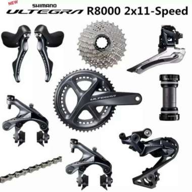 GROUPSET SHIMANO ULTEGRA R8000 RIMBRAKE 2X11 SPEED