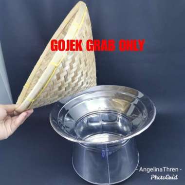 Dandang set Tradisional Stainless Steel GOJEK GRAB ONLY