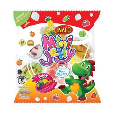 Promo Harga Inaco Mini Jelly per 5 cup 15 gr - Blibli