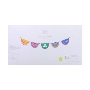 Cowry Llama Garland Dekorasi Pesta [3 m] party goods hiasan dekorasi pesta ulang tahun Multicolor