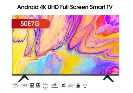 Hisense 50E7G Led Tv 50 inch Bezelless Smart Android 9.0 4k Uhd Tv