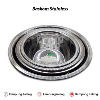 Baskom Stainless 30 cm