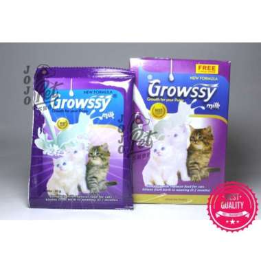 Kucing susu growssy untuk 8 Susu