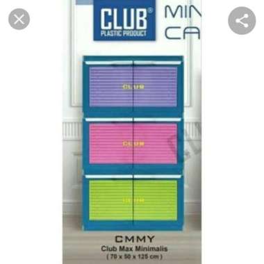 Lemari Plastik Pakaian Mini Club susun 3 Beneton