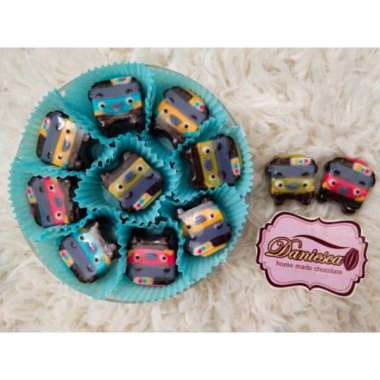 Coklat karakter Princess disney, Tayo, Tsum tsum mini, toples 250gr lucu, halal Tayo
