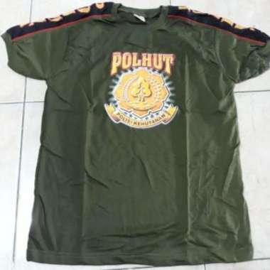 Kaos dalaman Polisi kehutanan | Kaos kombinasi polhut | Kaos polhut