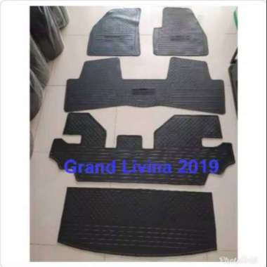KARPET KARET LANTAI NISSAN ALL NEW LIVINA 2019 - 2020 HITAM FULL SET