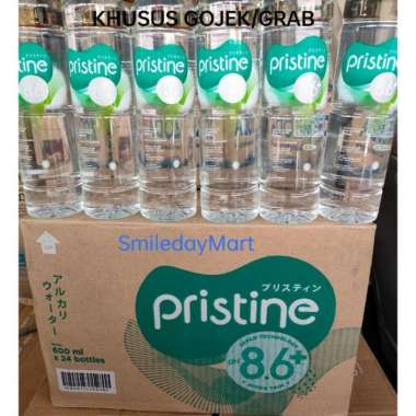 Pristine 600ml | Air Mineral Pristine 600 ml Ph 8+ 1Dus isi 24Btl