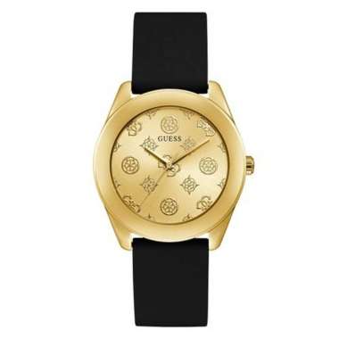 Guess GW0107L2 Black & Gold PEONY G Original & Garansi