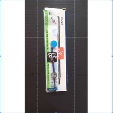 Refill Ballpoint Techjob 1.0 Warna Hitam dan Biru / Refill Ballpoint Tizo / Refill Gel ink biru