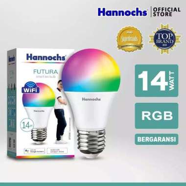 Hannochs Smart LED Futura 14 watt RGB - Lampu Wifi Warna