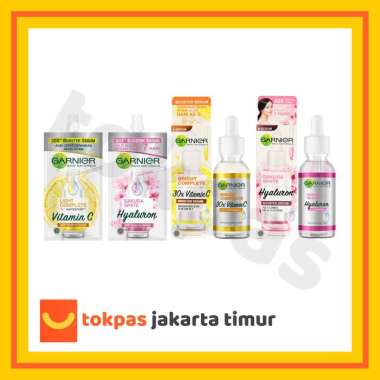 Garnier Bright Complete 30x Vitamin C / Sakura White Hyaluron Booster Serum 7,5 ml 30 ml Light Compl