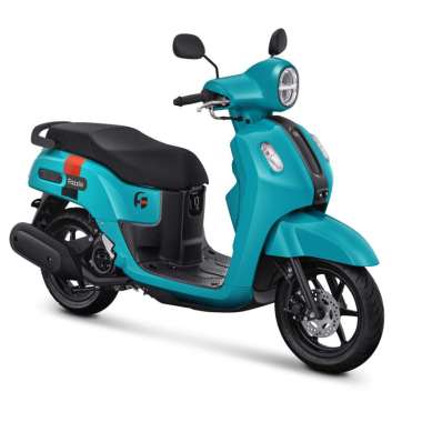 Yamaha Fazzio Hybrid Connected - NEO Version Sepeda Motor [OTR Kediri] Cyan Kediri