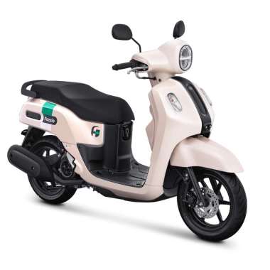Yamaha Fazzio Hybrid Connected - NEO Version Sepeda Motor [OTR Kediri] Beige Kediri