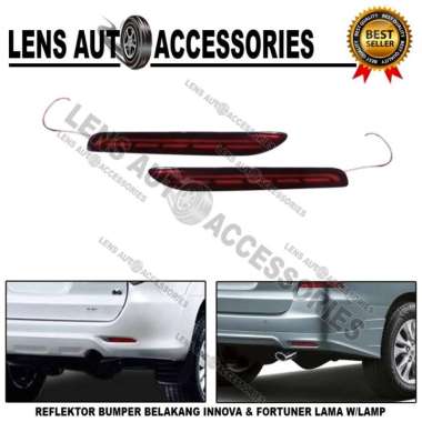 LAMPU REFLEKTOR BUMPER BELAKANG INNOVA 2008-2015 FORTUNER 2012-2015
