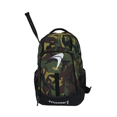 Flypower New Mutiara 2 Comouflage Backpack Tas Badminton