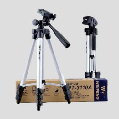 Tripod hp weifeng handphone 1 meter dengan holder hp