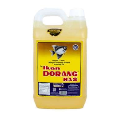 IKAN DORANG MAS Minyak Goreng 5 Liter