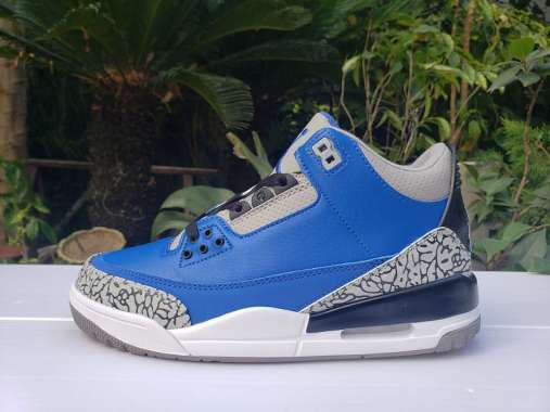 jordan retro 3 blue and white