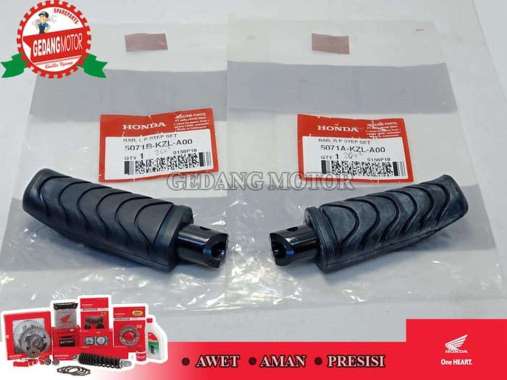 FOOTSTEP BELAKANG KANAN KIRI REVO 110 VARIO 125 150 ASLI AHM KZL