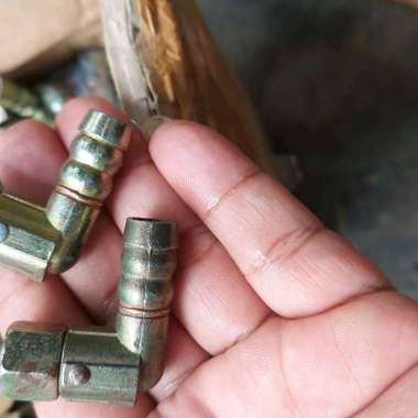 nepel L sambungan pipa kompor 12 mm