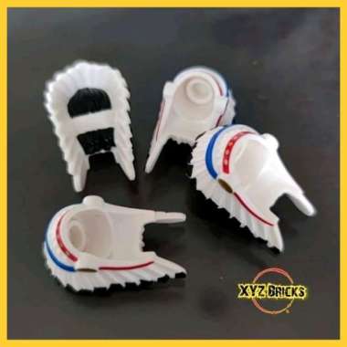LEGO PARTS 4609939 Headgear - Chief Brilliant Plumage2 No. 1 White